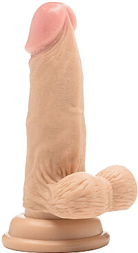 Shots Toys - realistische dildo met balzak 15cm