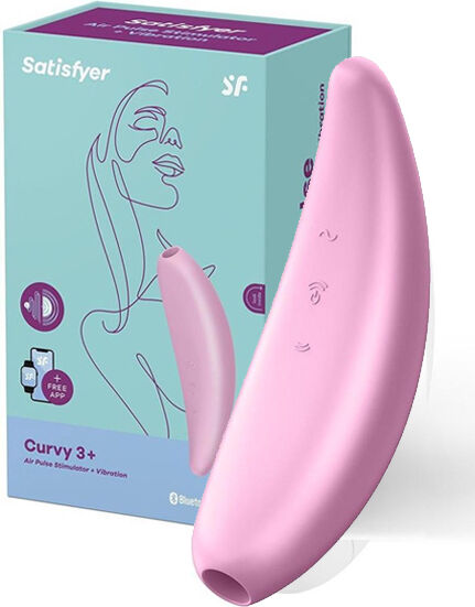 Satisfyer Curvy 3+ (met Bluetooth en App)