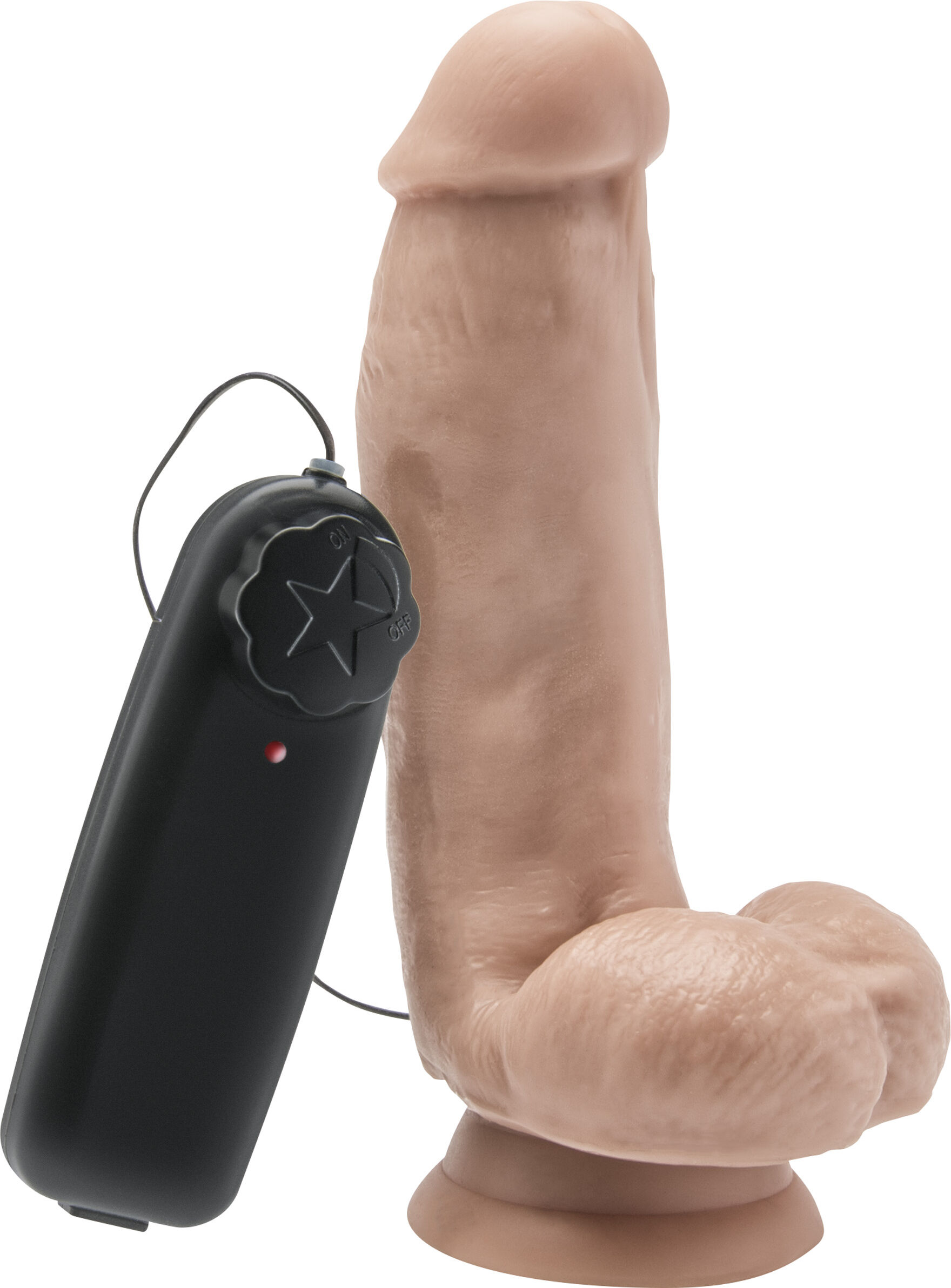 ToyJoy Vibrerende Dildo 15cm met ballen