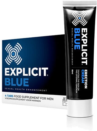 EXPLICIT BLUE PILLEN + ERECTION CREAM