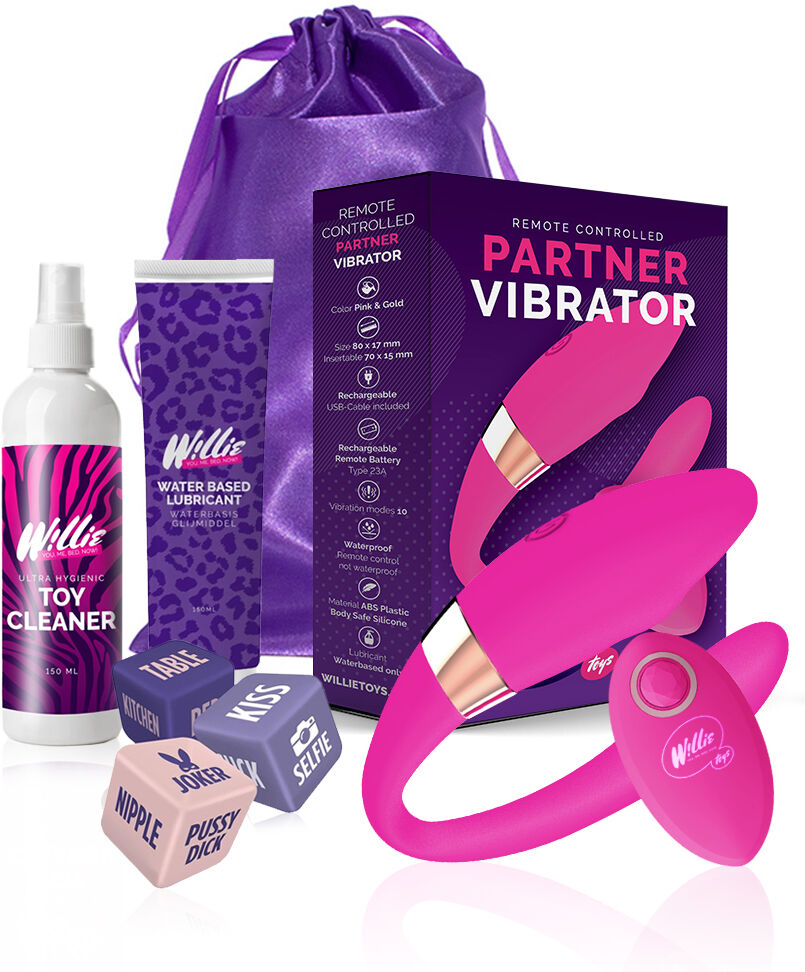 Willie Toys Partner Vibrator Voordeelpakket voor Koppels