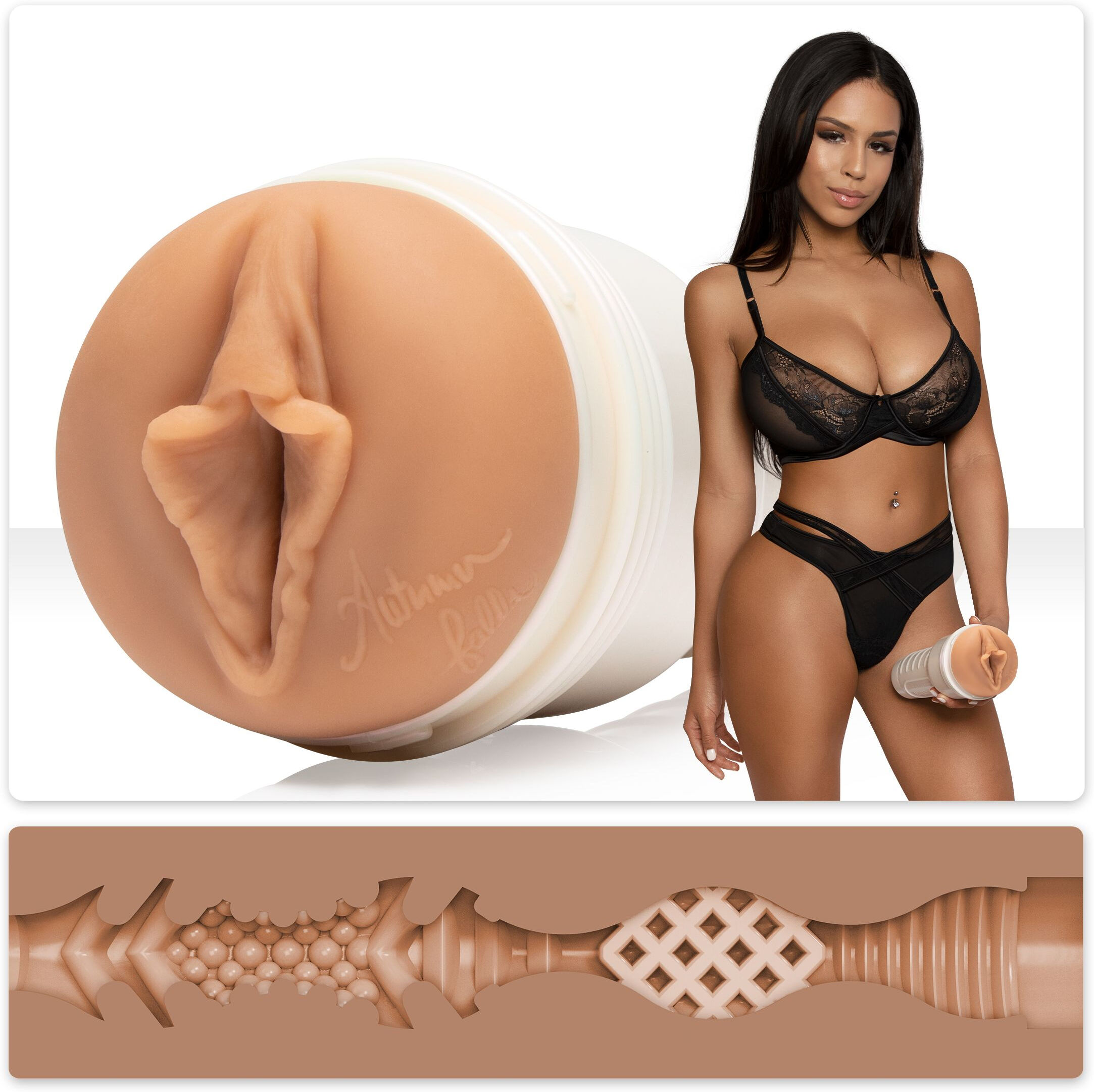 Fleshlight Girls - Autumn Falls - Cream Textuur