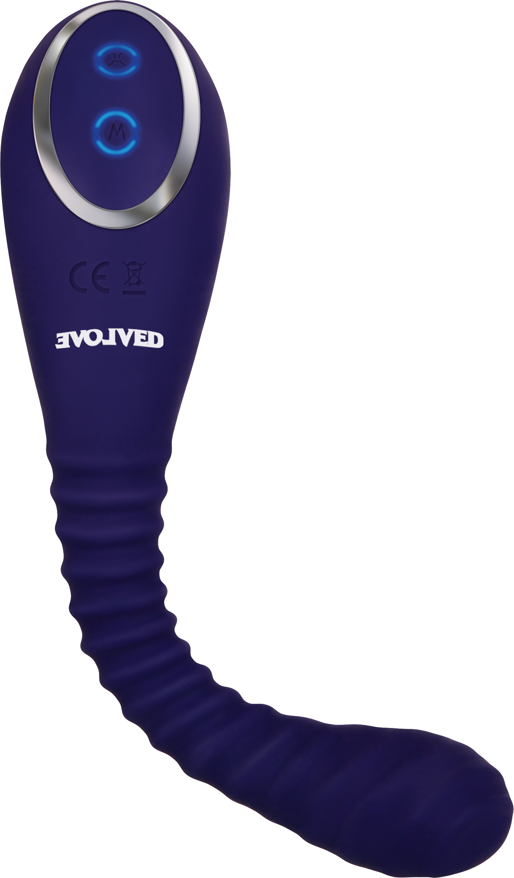 Evolved Buigbare vibrator met zuigfunctie Evolved