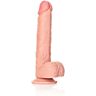 Dildo with Balls and Suction Cup - 11''/ 28 cm