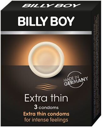 Billy Boy Extra Thin Condooms  - 3 stuks