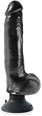 King Cock Vibrator 23 cm met ballen