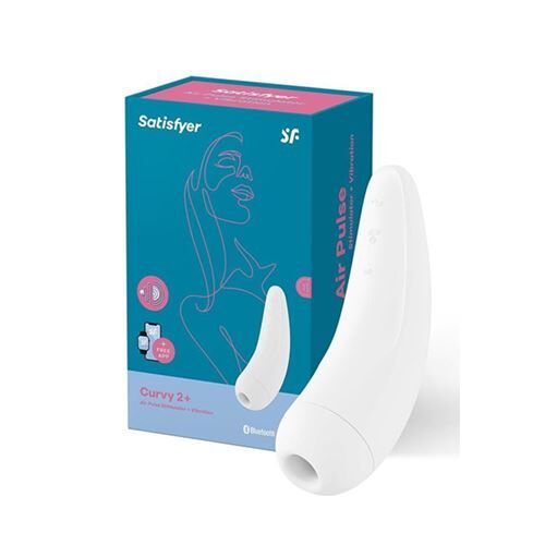 Satisfyer Curvy 2+ (met Bluetooth en App) Luchtdruk Vibrator