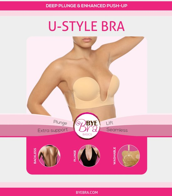 Bye Bra U-Style Bra Nude Cup C