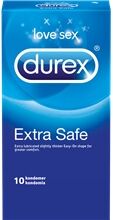 Durex Kondom Extra Safe 10 stk/pakke