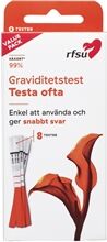 RFSU Graviditetstest testa ofta 8 stk/pakke