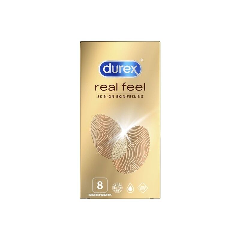 Durex Real Feel 8 stk Kondomer