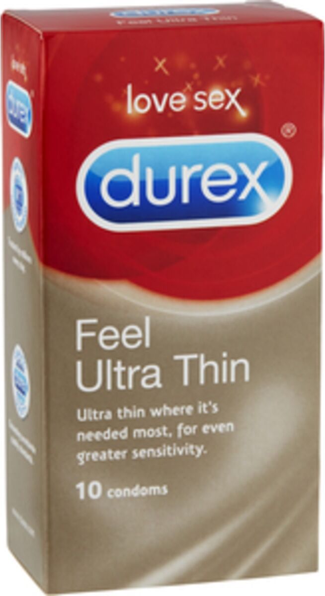 Durex Feel Ultra Thin - 10 Kondomer