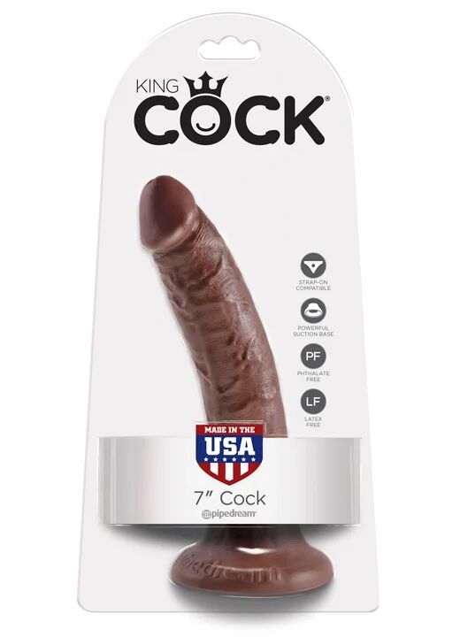 King Cock dildo brun