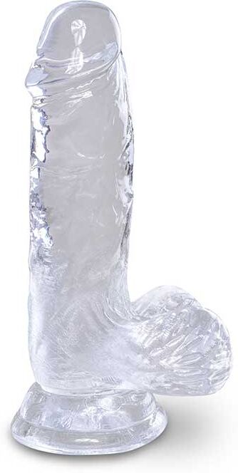 Dildo Clear King Cock 5 inch