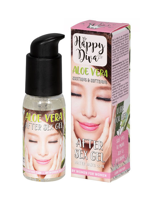 Gele lindrende Aloe Vera Happy Diva 50ml