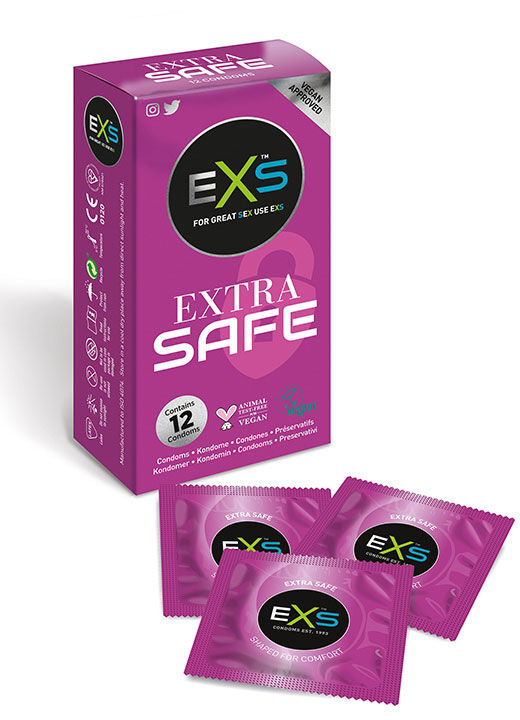 Kondomer EXS Extra Safe 12 Pk