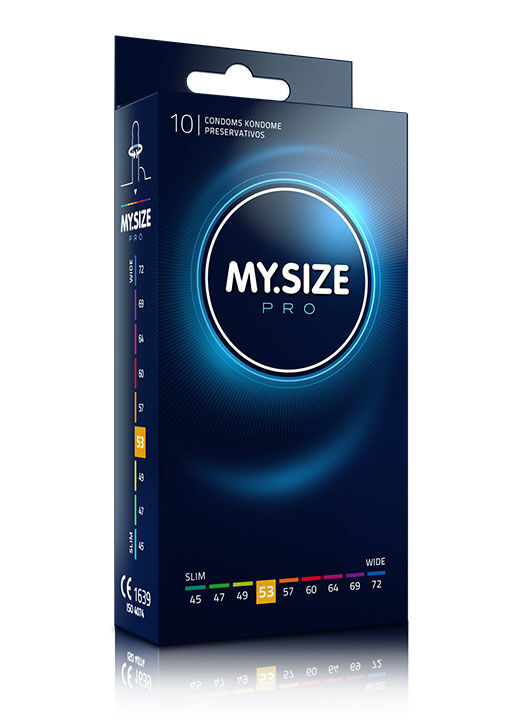Kondomer MySize PRO 53 mm 10 pk