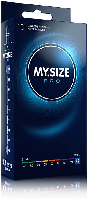 Kondomer MySize PRO 72 mm 10 pk