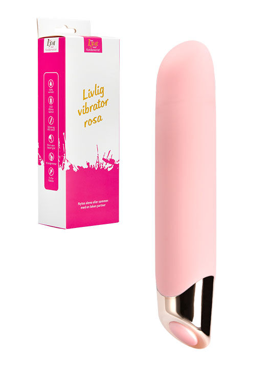 Mer Lyst Livlig vibrator rosa