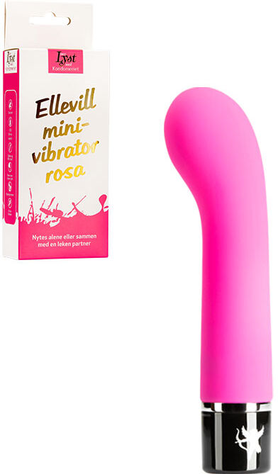 Mer Lyst Ellevill minivibrator rosa