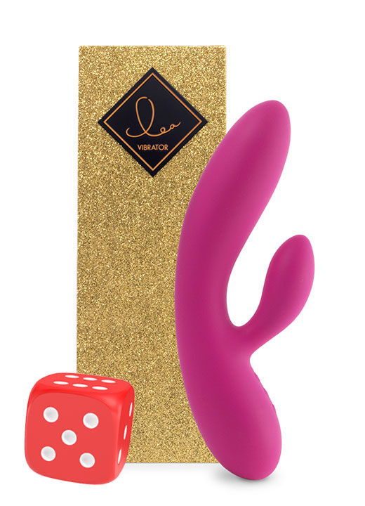 Rabbitvibrator Lea Glitter rosa