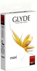 Glyde vegan kondomer - naturgummi - maxi - 10 stk