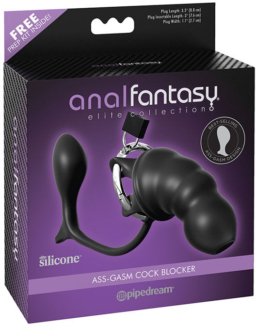 Anal Fantasy Collection Anal Fantasy Elite - Ass-Gasm Cock Blocker