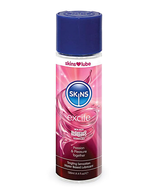 Skins Lube Excite Passion  Pleasure Together Glidemiddel 130 Ml