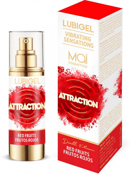 Mai Scents Mai Lubigel Red Fruits Med Vibrerende Effekt