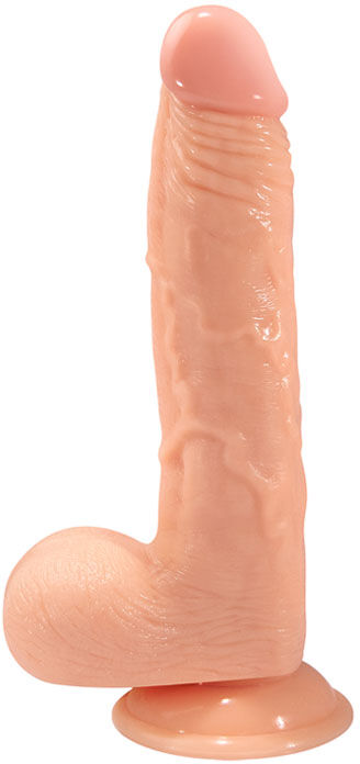 Deep In Dildo With Balls 8.5 (22 Cm)