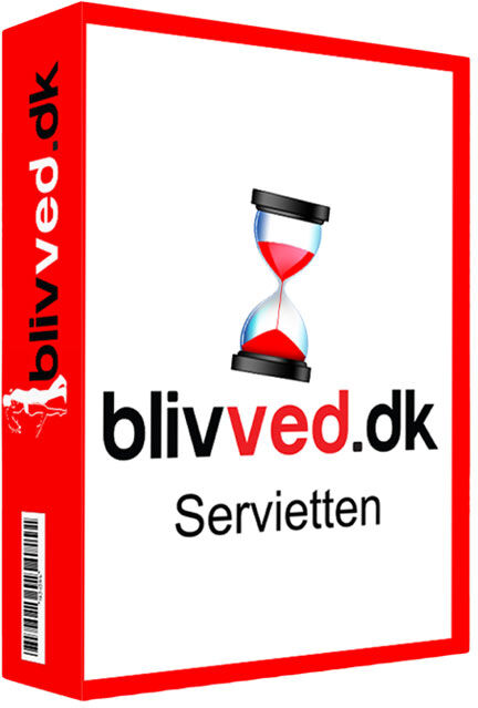 Blivved Servietten (8 Pk.)