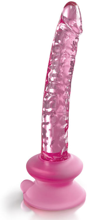 Icicles No. 86 - Dildo M/ Sugekopp (Glass)