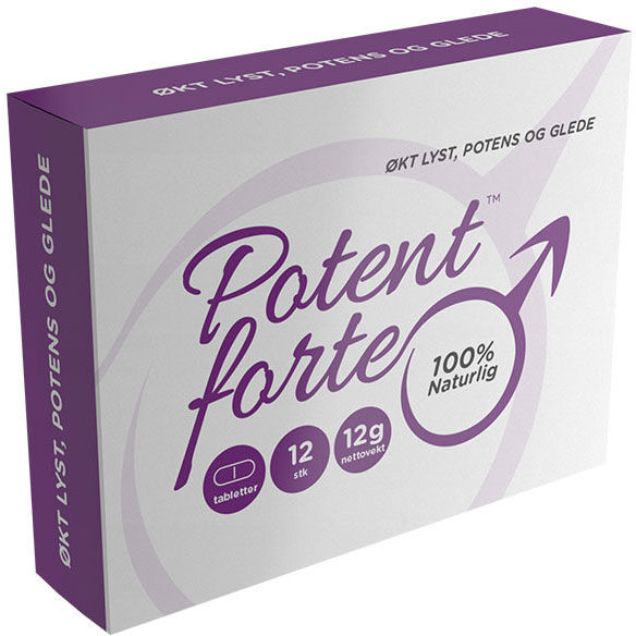 Potent Forte - 12 Stk. Tabletter