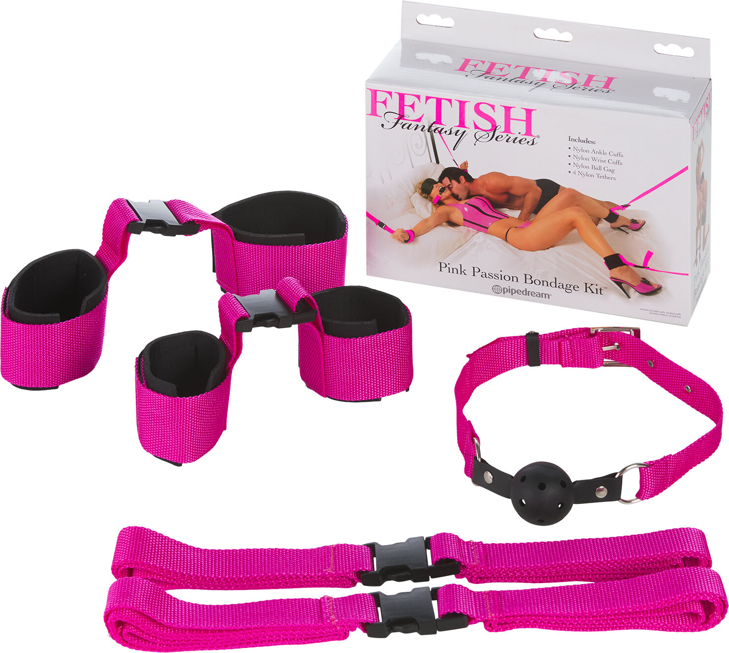 Fetish Fantasy Pink Passion Bondage-sett