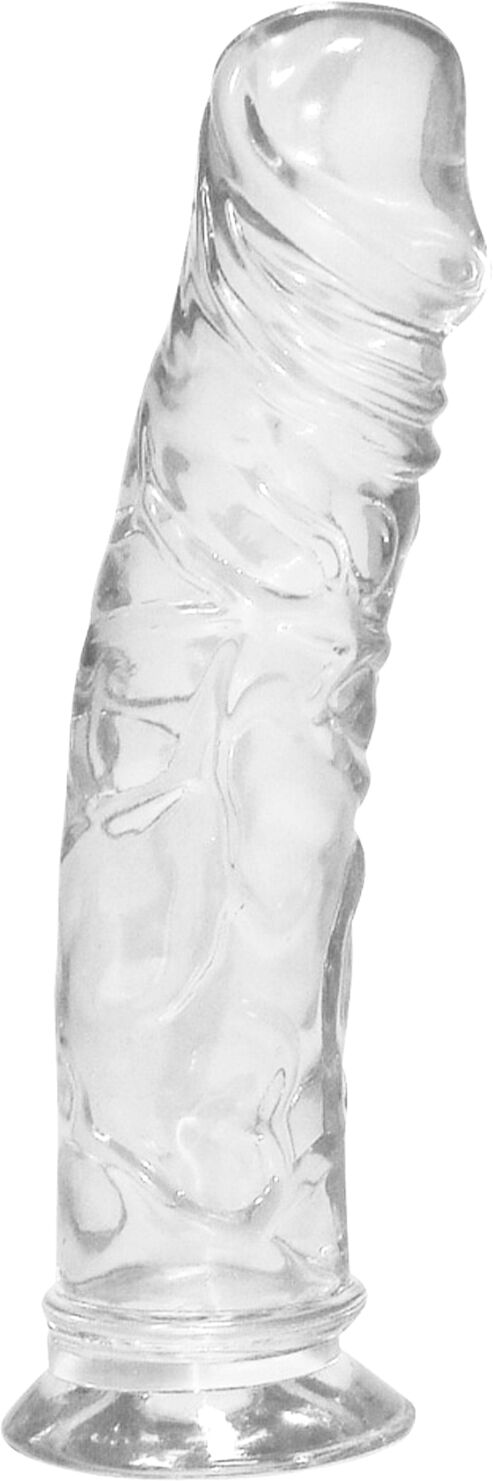 You2Toys Crystal Clear Jelly Dildo med Sugekopp