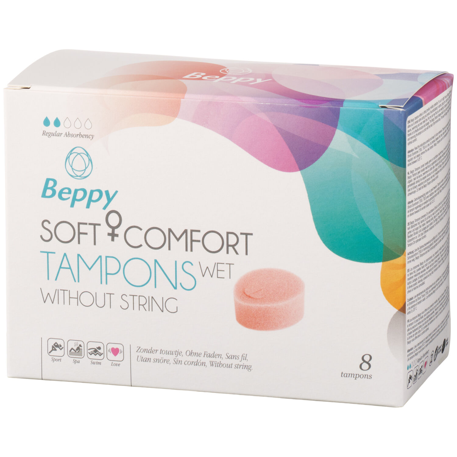 Beppy Wet Comfort Tamponger 8 stk.