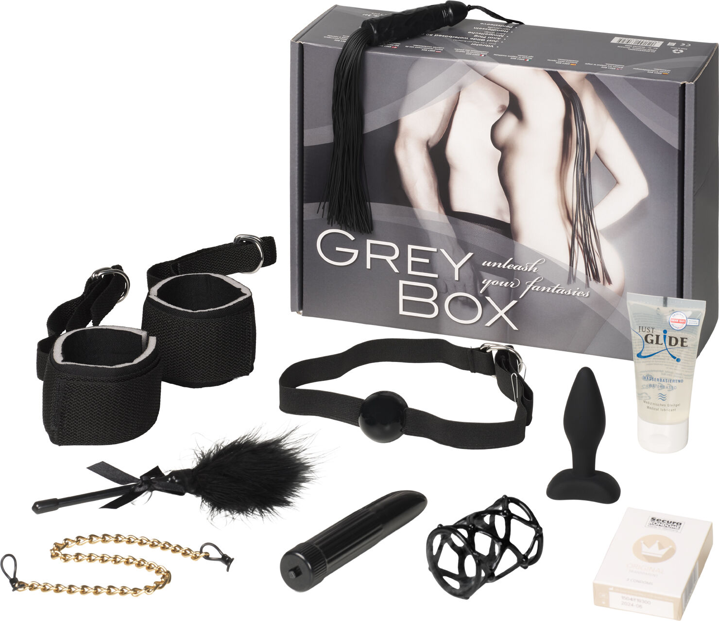 Mixed Orion Grey Box Sexleketøyssett