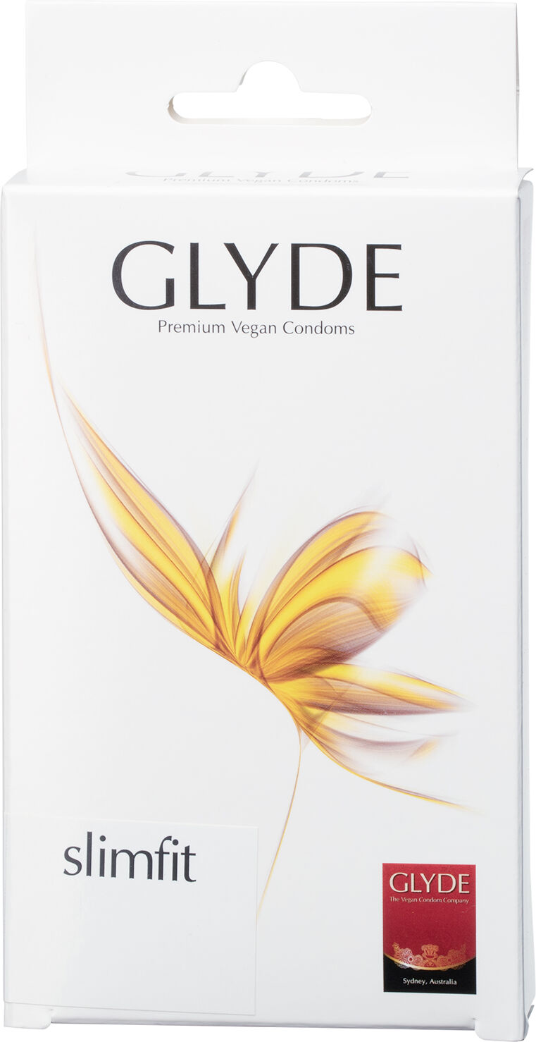 Glyde Slimfit Veganske Kondomer 10 stk