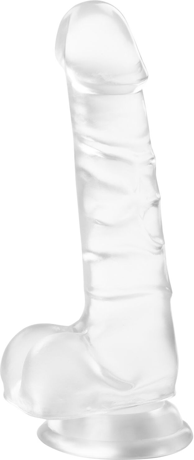 Baseks Realistisk Jelly Dildo med Sugekopp 19 cm