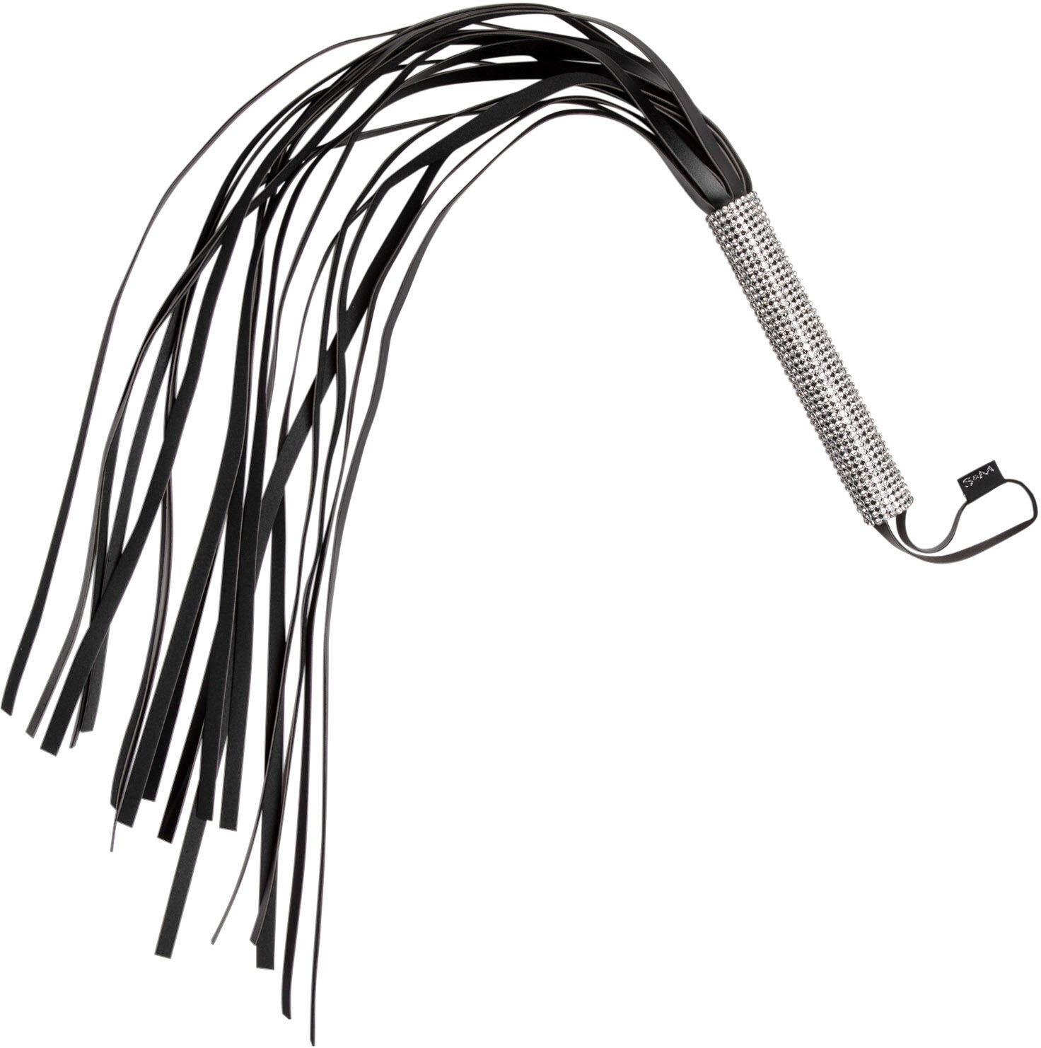 Sex & Mischief Sparkle Flogger med Rhinstein 78 cm