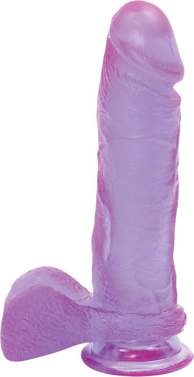 Crystal Jellies Ballsy Cock Dildo 20 cm