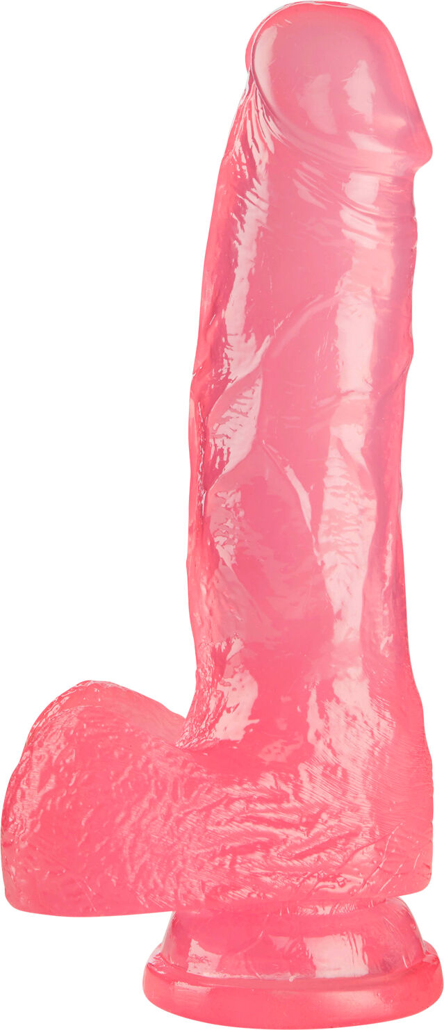 Baseks Jellies Realistisk Dildo med Sugekopp 18 cm