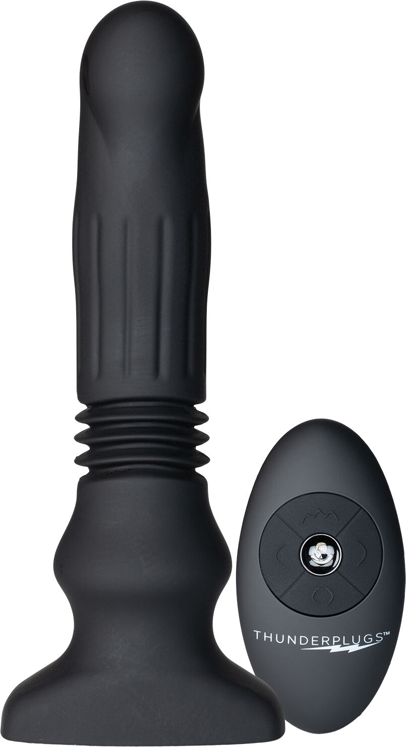 Master Series Thunderplugs Swelling and Thrusting Butt Plug