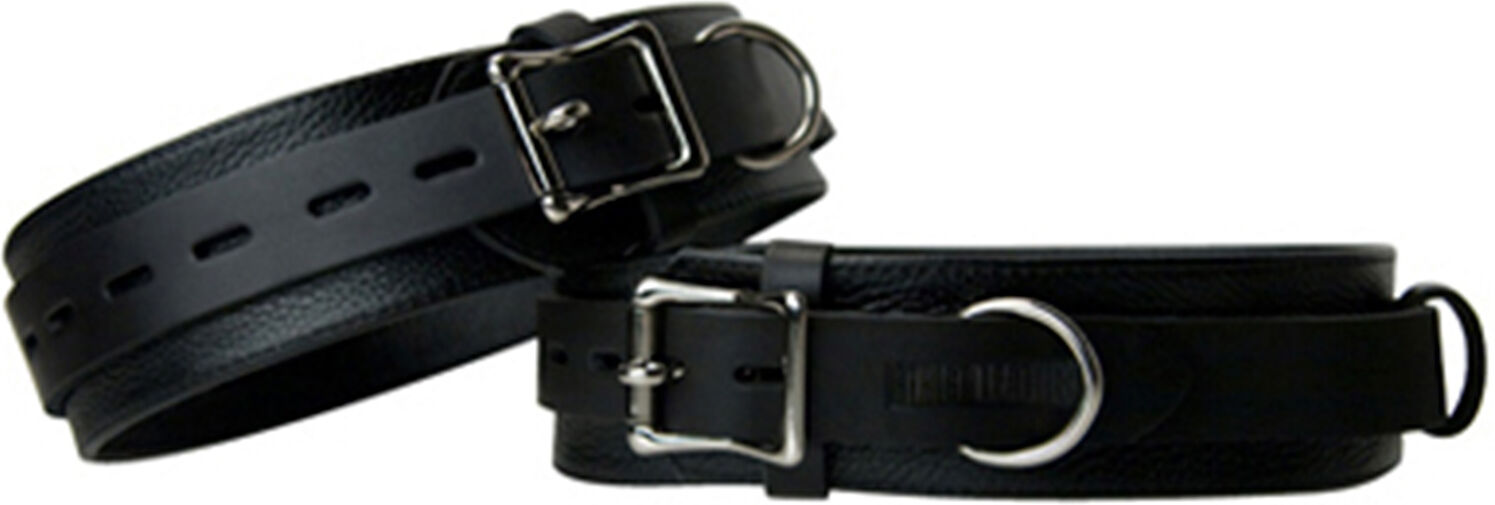 Strict Leather Deluxe Låsbare Lårmansjetter