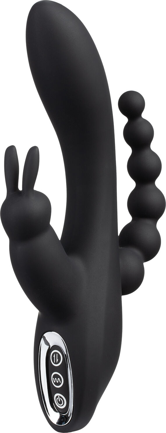 Sinful Triple Fun Oppladbar Rabbitvibrator