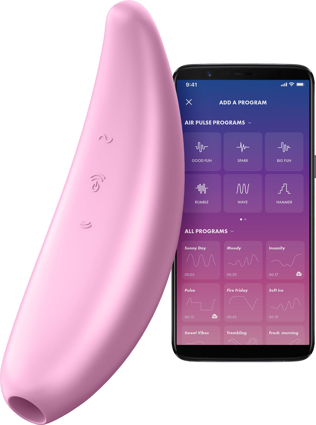 Satisfyer Curvy 3+ Klitorisstimulator