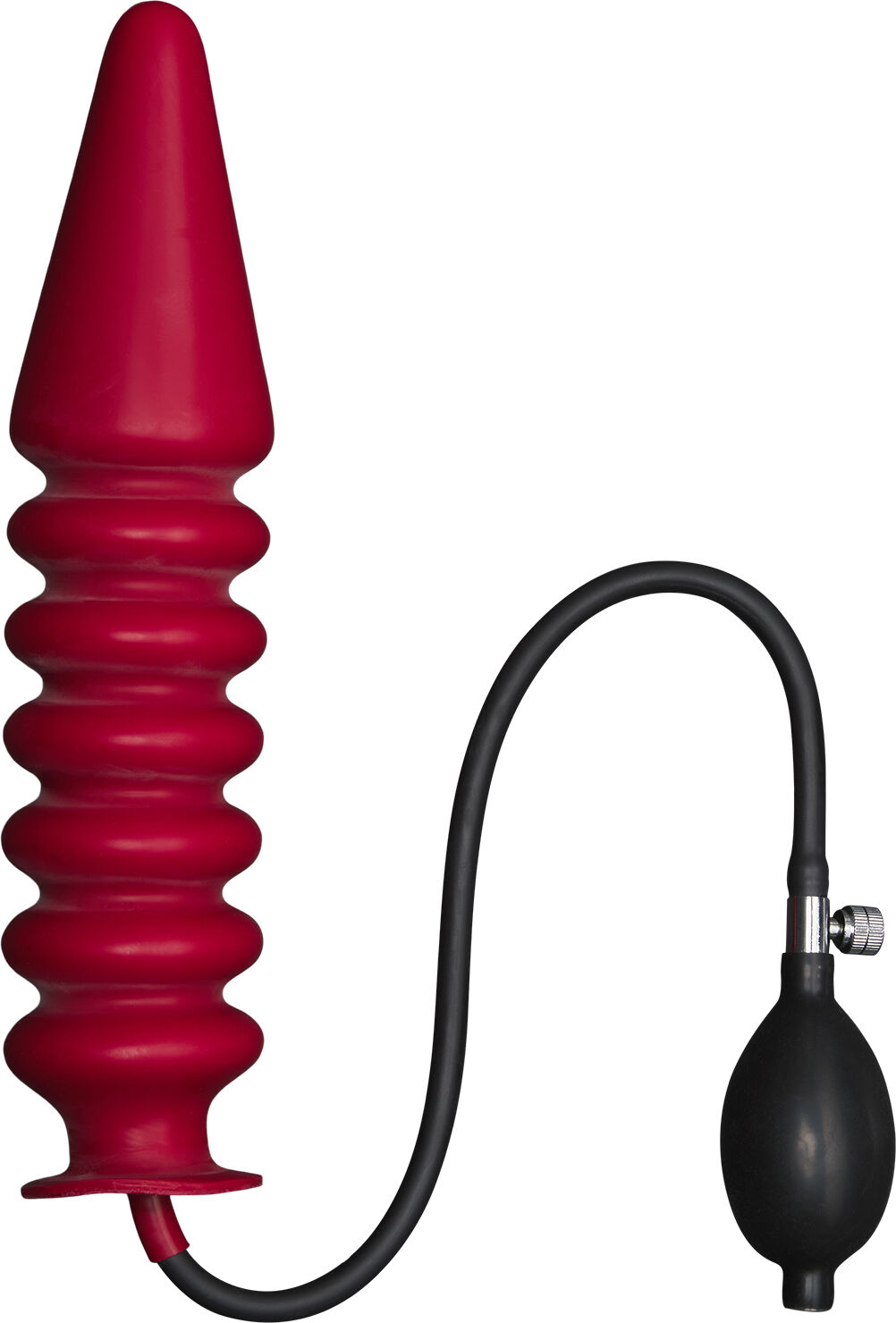 Mister B Oppblåsbar Dildo med Riller 28 cm