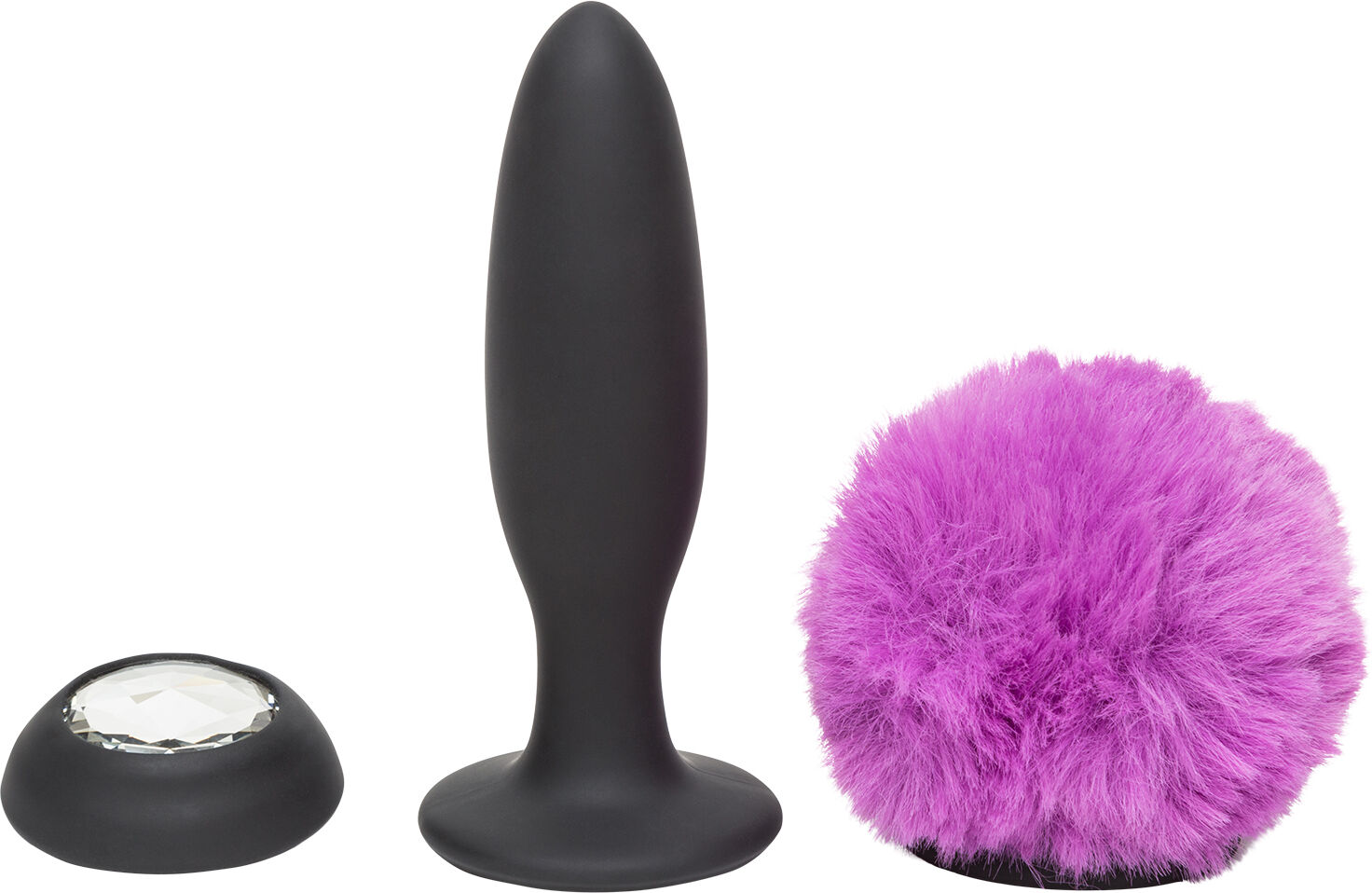 Happy Rabbit Small Vibrating Bunny Tail Analplugg