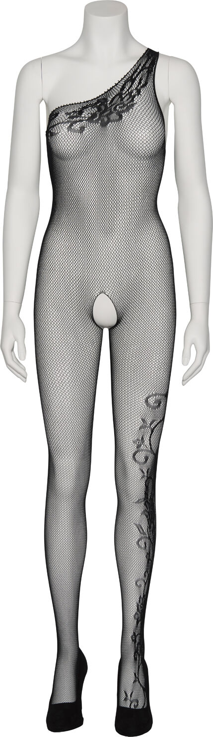 Sheer Fantasy Before Dawn Off Shoulder Bodystocking