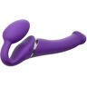 Strap-On-Me Strap On Me - Strapless Vibrerende Voorbind Dildo - Maat M - Paars